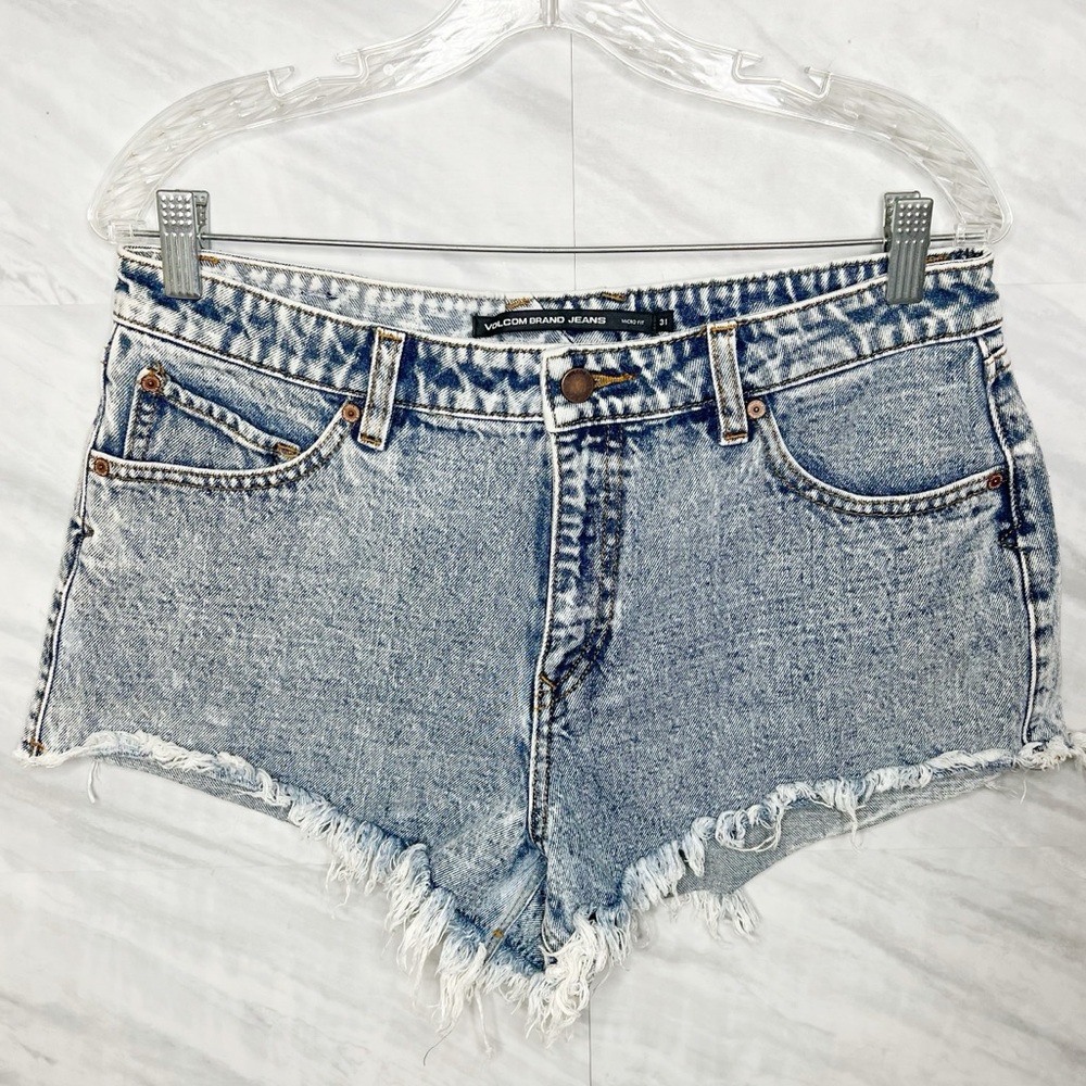 Volcom Jeans Micro Fit Jean Shorts 31